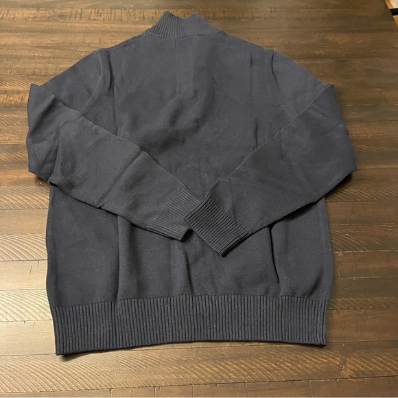Nautica‎ Buttonmock Cotton Sweater - Picture 3 of 3